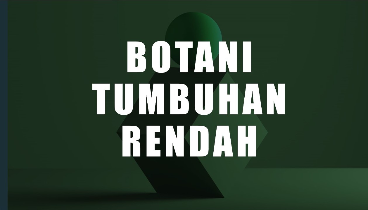 Botani Tumbuhan Rendah